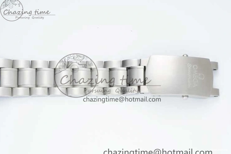 0512 Speedmaster Racing Master SS HKF Best Edition White Dial on SS Bracelet A Premium 7809
